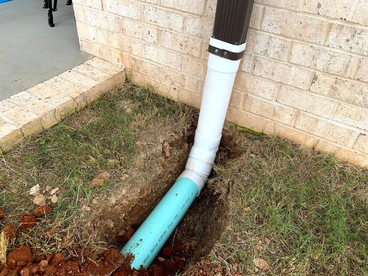 Piped+Downspout